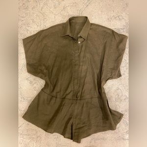 Daily Drills Green Romper